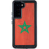 Morocco Flag Distressed Galaxy S24 Waterproof Case